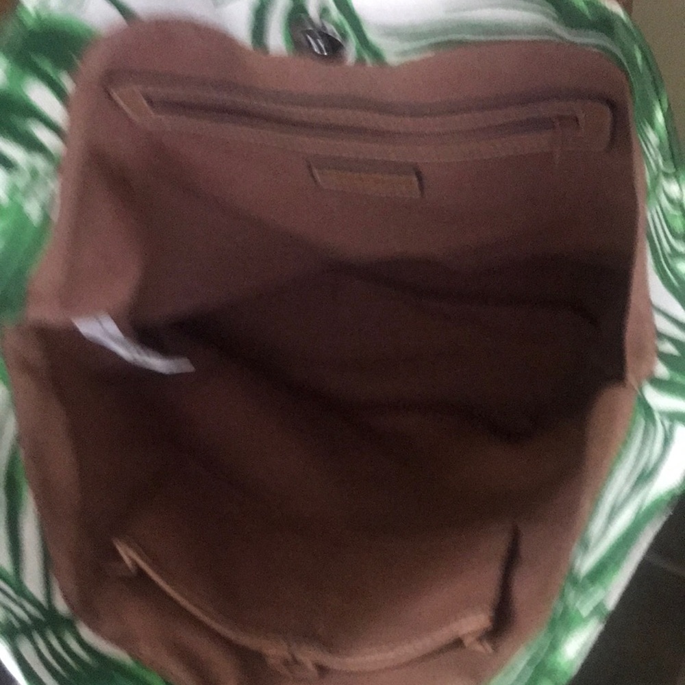 NWOT Gorgeous summer palms tote bag/ final price cut - Picture 4 of 8